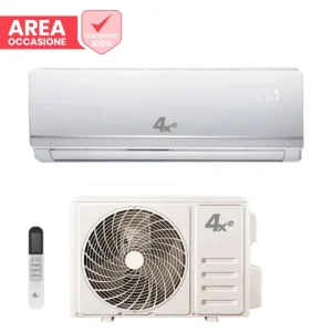 Prezzo di fabbrica | AREA OCCASIONI Climatizzatore Condizionatore 4Xe Inverter serie WHITE 12000 Btu WHITE112+ R-32 Wi-Fi Optional Classe A++/A+