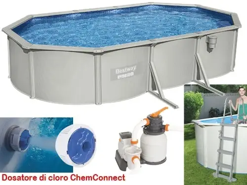 Prodotto di punta - Piscina Fuori Terra Hydrium Ovale Bestway 56369