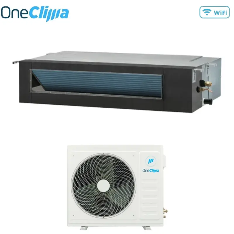 Condizionatore OneClima Canalizzato 12000 Btu AIR 12 CNL-M R-32 Wi-Fi Optional con Controllo Cablato di serie | Qualità premium