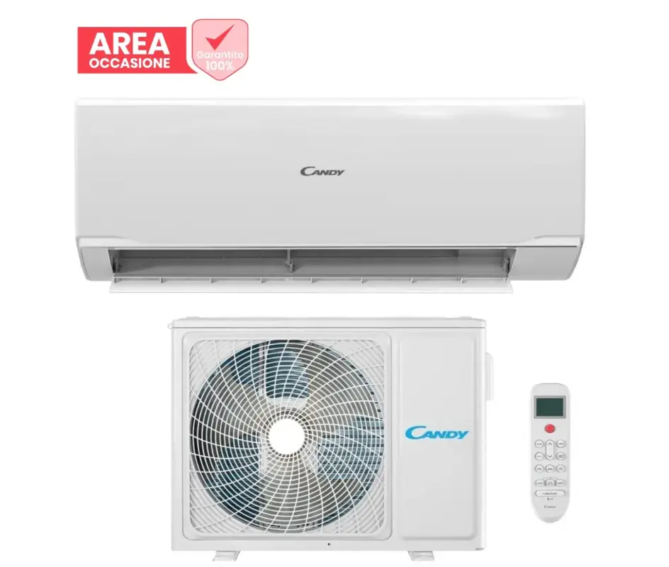 Ultimi giorni | AREA OCCASIONI Climatizzatore Condizionatore Candy Inverter serie PURA 12000 Btu CY-12RA R-32 Wi-Fi Integrato Classe A++/A+