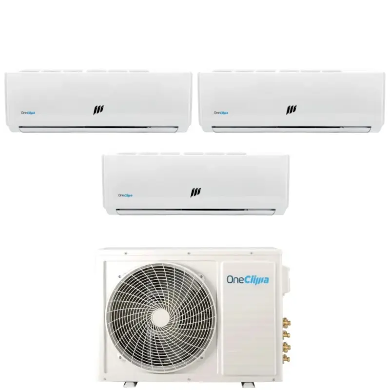 Nuovo arrivo | Condizionatore Trial Split OneClima Pro 9+12+12 con MLT27x3/Y24 R-32 Wi-Fi Optional