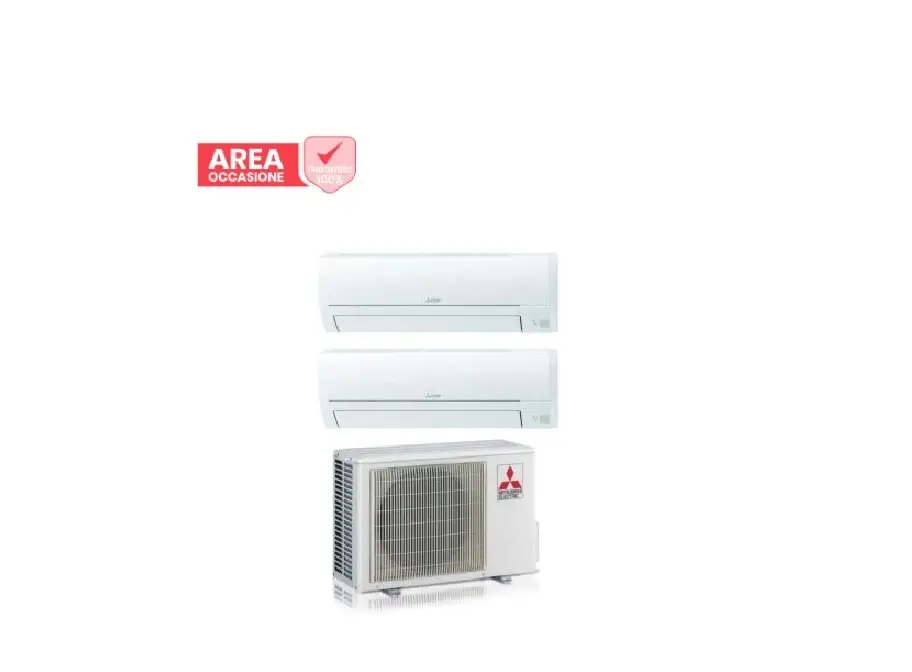 AREA OCCASIONI 1953 Condizionatore Mitsubishi Electric Dual Split Ay 9+9 con 2F42VF Dual Split R-32 | Scorte in esaurimento