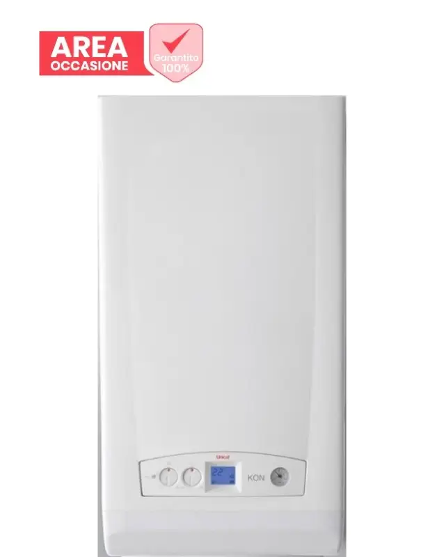 Acquista online | AREA OCCASIONI Caldaia a Condensazione Unical KON M C24 Low NOx Metano Completa di kit Scarico Fumi