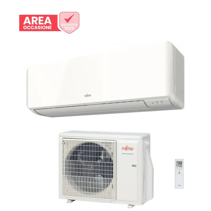 AREA OCCASIONI Climatizzatore Condizionatore Fujitsu Inverter serie KM 9000 Btu ASEH09KMCG Codice 3NGF87275 R-32 Wi-Fi Integrato Classe A++/A+ | Miglior prezzo