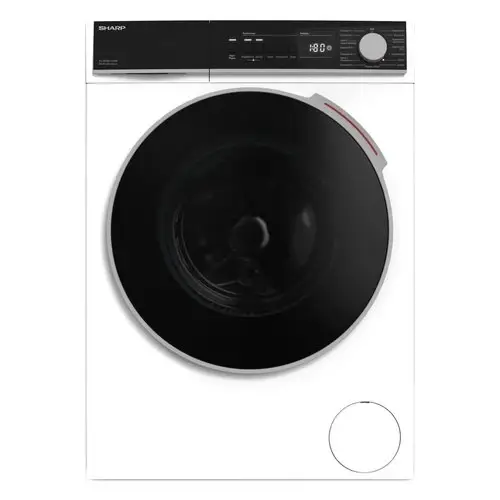 Disponibile ora - Lavatrice A Carica Frontale Sharp ES NFB814CWA 8 Kg Classe A 1400 Giri (A84,5xL59,7xP55,7) Programma Mezzo Carico