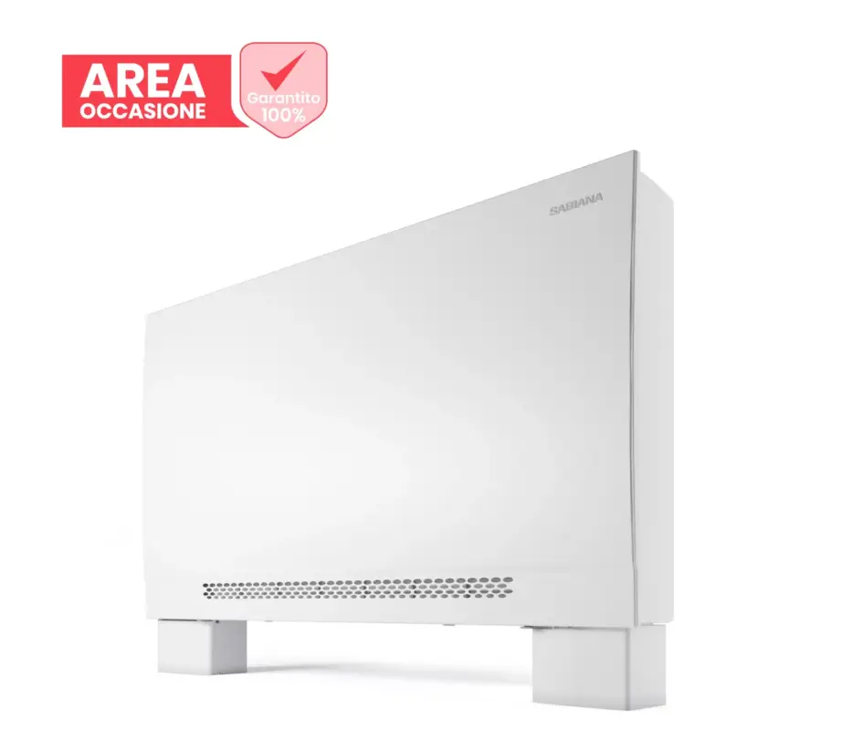 Prezzo basso - AREA OCCASIONI Ventilconvettore Slim Fan con Mobile Sabiana WHISPER CFF-ECM-MV-CB-T 40 con Comando Digitale Wi-Fi e BT e Motore Inverter