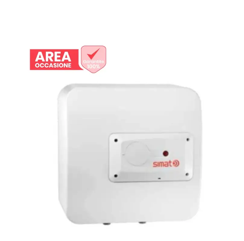 Ultime disponibilità - AREA OCCASIONI Scaldabagno Elettrico Simat By Ariston 30 Litri Sopralavello