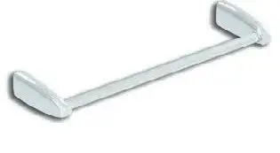 Ultimi giorni | Cordivari Portasalviette Bianco RAL 9010 per Radiatore Lisa 22 \\ 25 – Cod. 5991990310170