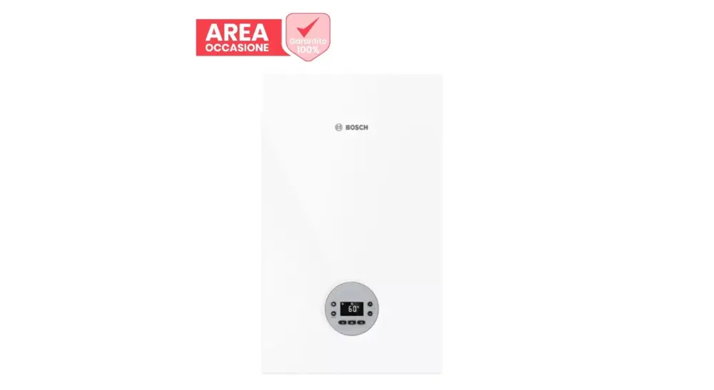 AREA OCCASIONI Caldaia a Condensazione Junkers Bosch CONDENS 1200 W GC1200W 24/24 C 23 Low NOx Metano 7716704745 Completa di Kit Scarico Fumi | Pagamenti sicuri