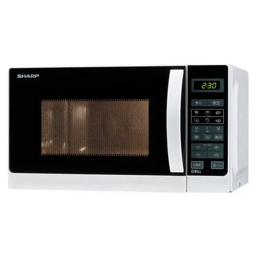 Forno A Microonde Sharp R 642WW 20 Litri 800 W (A25,7xL43,9xP35,8) Grill Bianco - Prezzo di fabbrica
