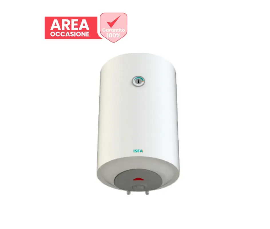 AREA OCCASIONI Scaldabagno Termoelettrico Verticale ISEA SWING PLUS MIX HEATING VE 120/5 DX E530U37I Attacco a Destra Garanzia di 5 anni - Disponibile ora