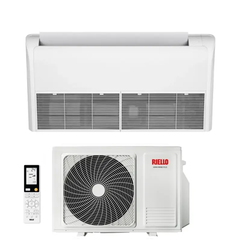 Condizionatore Soffitto/Pavimento Riello 12000 Btu AARIA MONO PLUS-I AMS 35 P R-32 con Telecomando Infrarossi | Ultima novità