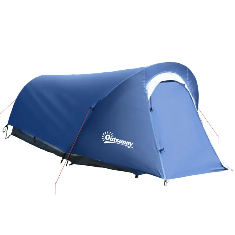 Approfitta dell'offerta - Easycomfort Tenda da Campeggio in Poliestere e Tessuto Oxford con Gancio Interno e Finestre a Rete, 265x140x95 cm