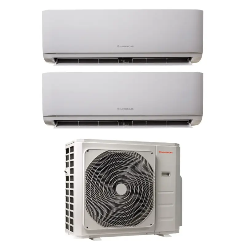 Ultime disponibilità | Condizionatore Dual Split Immergas Thor 12+12 con MULTI 27-3 R-32 Wi-Fi Optional