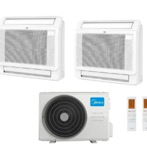 Condizionatore Dual Split Console Midea 9+9 btu con M2OH-14HFN8-Q R-32 Wi-Fi Optional | Aggiungi al carrello