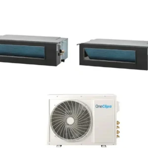 Condizionatore OneClima Dual Split Canalizzato 18+18 con MLT27x3/Y24 R-32 Wi-Fi Optional con Telecomando di Serie Incluso | Prodotto di punta
