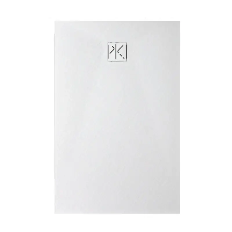Consigliato | Piatto Doccia SFA Kinedo Pietraviva 120 x 70 cm in Resina Effetto Pietra Bianco Opaco
