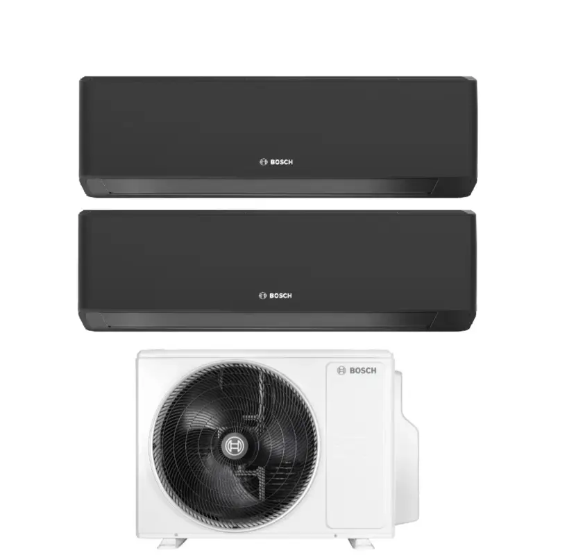 Ultima occasione | Condizionatore Dual Split Bosch Climate 7000i Black 7+9 con 5000M 41/2 E R-32 Wi-Fi Integrato