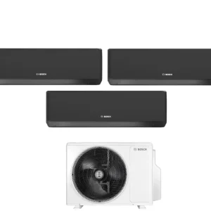 Ultimo arrivo | Condizionatore Trial Split Bosch CLIMATE 7000i Black 7+9+9 con 5000M 62/3 E R-32 Wi-Fi Integrato