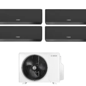 Approfittane ora - Condizionatore Quadri Split Bosch CLIMATE 7000i Black 7+9+12+15 con 5000M 105/4 E R-32 Wi-Fi Integrato