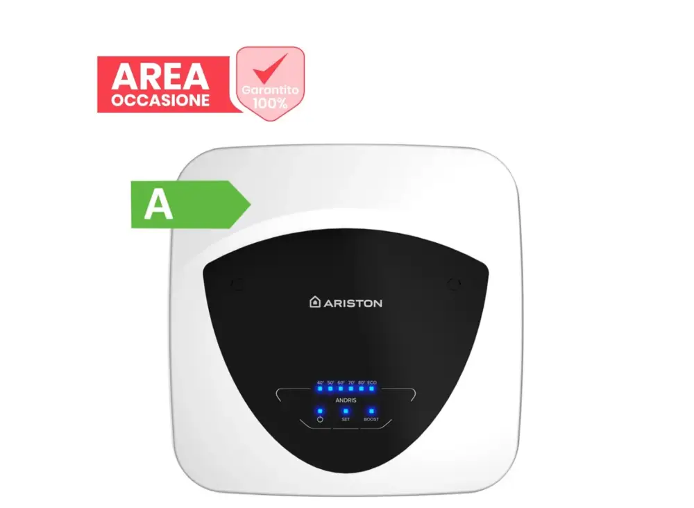 AREA OCCASIONI 2887 Scaldabagno Elettrico Ariston Sopralavello ANDRIS ELITE 30/5 EU - Qualità premium