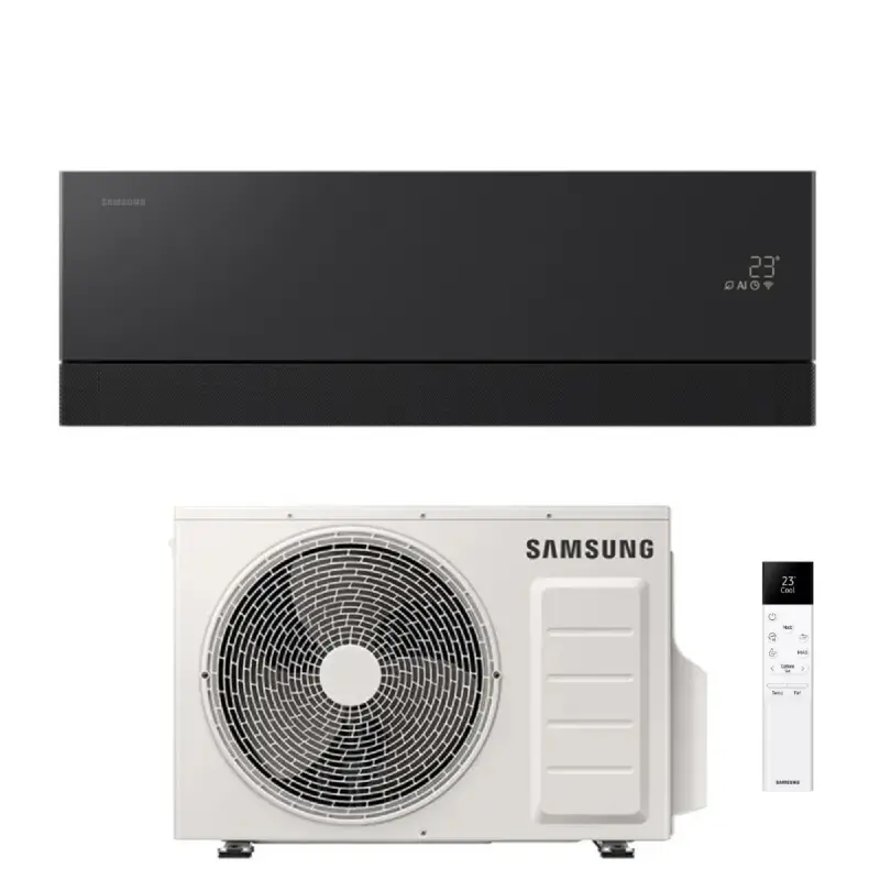 Ultimo arrivo - Condizionatore Samsung WindFree Première Black 7000 Btu F-AR07PRB R-32 Wi-Fi Integrato