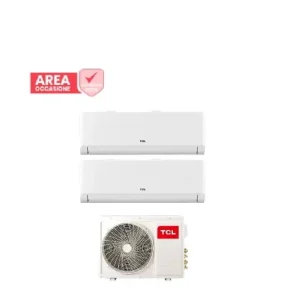 AREA OCCASIONI 2842 Condizionatore Dual Split TCL BreezeIN 9+9 con MT1821 R-32 Wi-Fi Integrato - Premium
