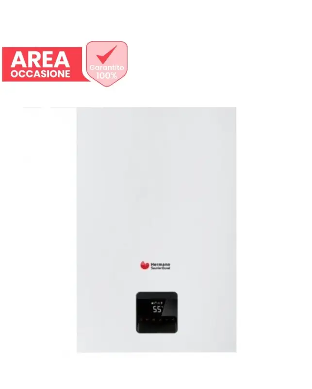 Svendita | AREA OCCASIONI 3082 Caldaia a Condensazione Hermann Saunier Duval Thematek Condens 24 AS/2 kW Metano/Gpl con Kit Scarico Fumi