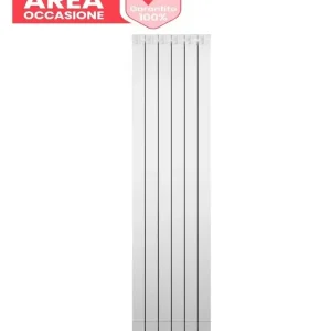 AREA OCCASIONE 3202 Radiatore in Alluminio Fondital Garda Dual 80 da 3 a 6 Elementi con Interasse 1800 mm - 5 Elementi - Ultimi giorni