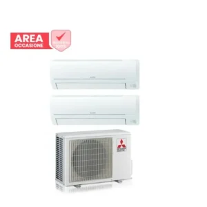 AREA OCCASIONI 3156 Condizionatore Dual Split Mitsubishi Electric Smart MSZ-HR 9+12 con MXZ-2HA50VF R-32 Wi-Fi Optional | Consegna veloce