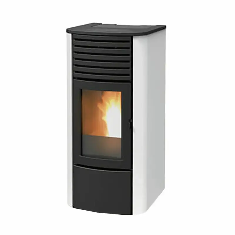 Stufa a pellet MCZ Clio Hydro 23 S1 23 kW bianca ad acqua | Promo lampo