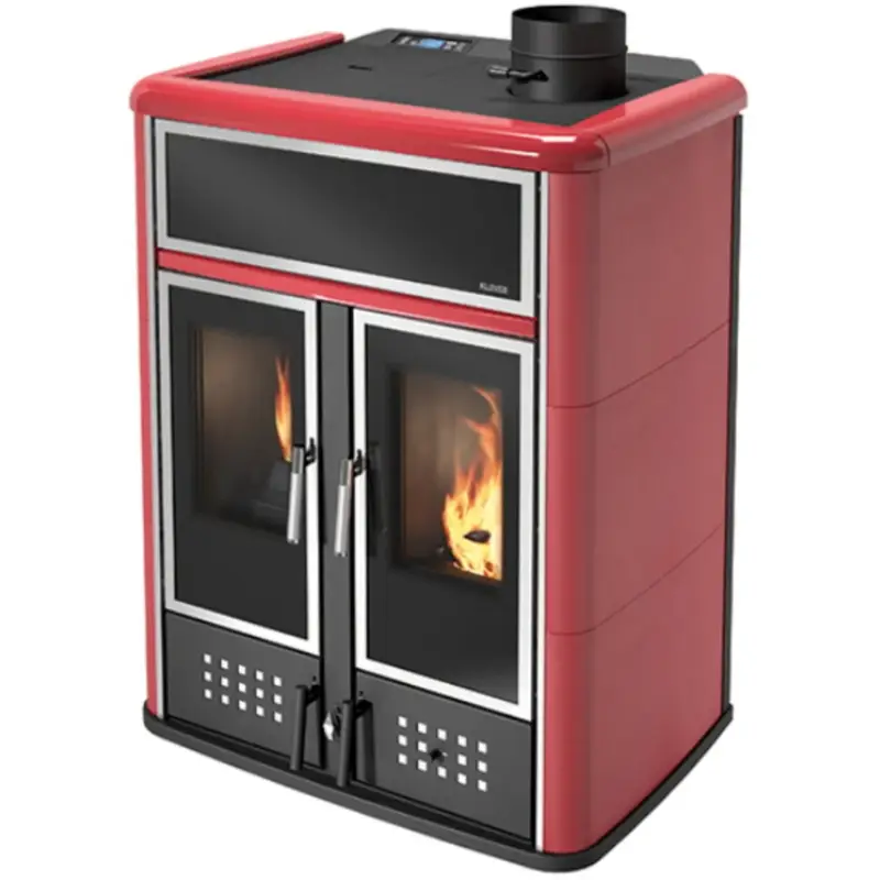 Stufa a pellet e legna Klover DUAL acs 27,4 kW idro + kit acs | Nuovo prodotto