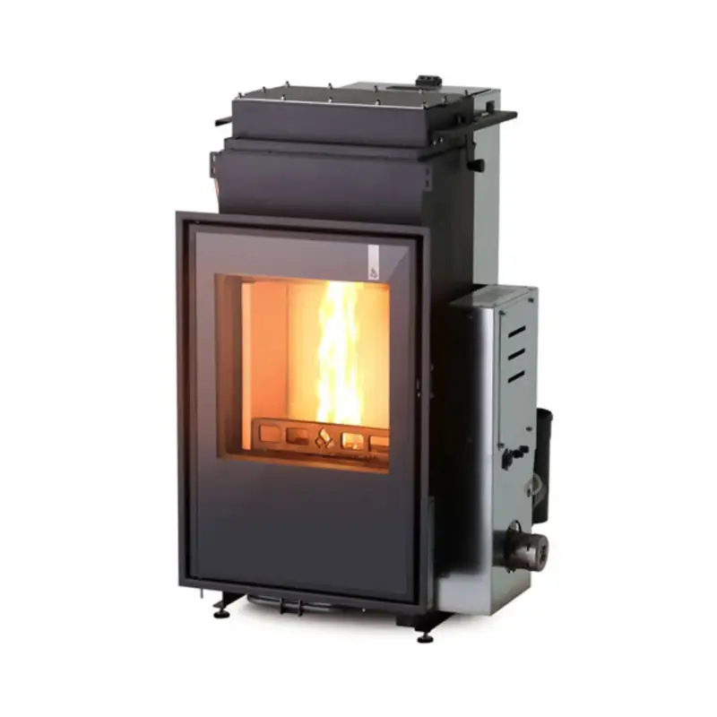 Termocamino policombustibile Girolami TI 22 verticale - 21 kW - Grande successo