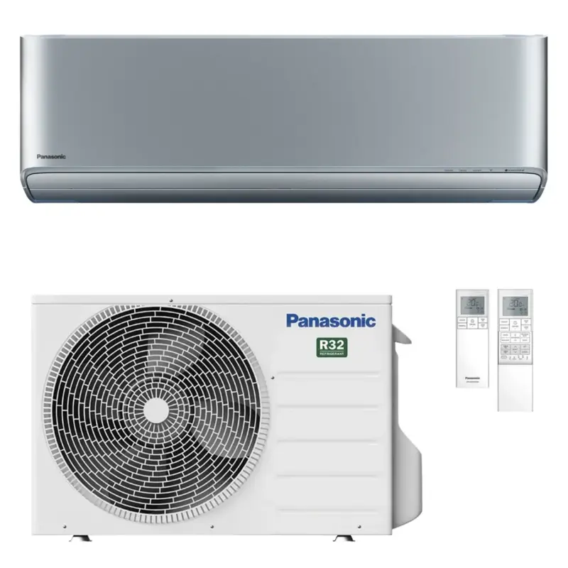 Condizionatore Panasonic Etherea 2026 7000 BTU R32 Inverter WiFi A+++/A++ Argento | Alta qualità
